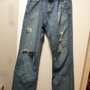 BKE Tyler Relaxed Distressed Denim Jeans 34xLong – Excellent - LA Actor Owned